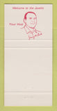 Matchbook Cover - Javelin Restaurant Kenosha WI Greek 30 Strike