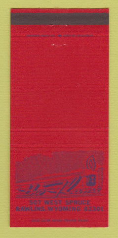 Matchbook Cover - The Flame Restaurant Rawlins WY 30 Strike