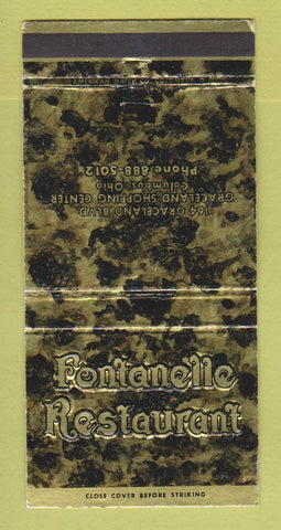 Matchbook Cover - Fontanelle Restaurant Columbus OH 30 Strike