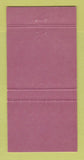Matchbook Cover - L'Escapade Restaurant St Martin Antilles WEAR 30 Strike
