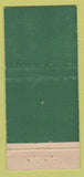 Matchbook Cover - Kenilworth Emerald Room Miami Beach FL WORN 30 Strike