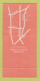 Matchbook Cover - La Ferme Restaurant Chevy Chase MD 30 Strike
