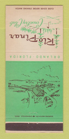 Matchbook Cover - Rio Pinar Country Club Orlando FL 30 Strike