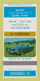 Matchbook Cover - 1967 Chrysler Boyk Sales Boyk AB 30 Strike