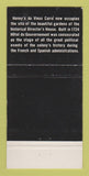 Matchbook Cover - Honey's du Vieux Capre New Orleans LA 30 Strike