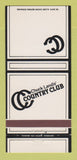 Matchbook Cover - Chuck Landis' Country Club Reseda CA 30 Strike