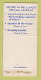 Matchbook Cover - Paul Powell Secretary of State Election 30 Strike