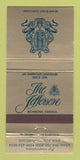 Matchbook Cover - The Jefferson Richmond VA 30 Strike