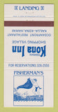 Matchbook Cover - Kona Inn Kailua Kona Hawaii 30 Strike