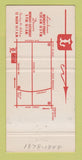 Matchbook Cover - Lancer Restaurant Buffalo NY 30 Strike