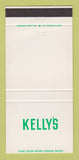 Matchbook Cover - Kelly's Restaurant Long Beach CA 30 Strike