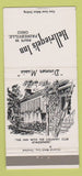 Matchbook Cover - Hellriegel's Inn Painesville OH WHITE 30 Strike