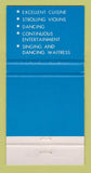 Matchbook Cover - Flamenco Supper Club Miami FL girlie 30 Strike
