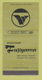 Matchbook Cover - Restaurant Jujiyama Woodland Hills CA 30 Strike