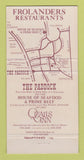 Matchbook Cover - Frolanders Restaurants Encintas Oceanside CA 30 Strike