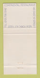 Matchbook Cover - La Cabana New York City restaurant WEAR 30 Strike