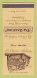 Matchbook Cover - La Bonne Auberge French Restaurant 30 Strike