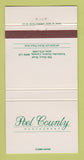 Matchbook Cover - Peel County Restaurant Etobicoke ON 30 Strike