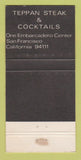 Matchbook Cover - Fujiya Japanese Restaurant San Francisco CA WEAR 30 Strike