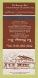 Matchbook Cover - La Grange Inn West Islip LI NY 30 Strike