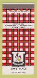 Matchbook Cover - Jim's Place New Orleans LA 30 Strike