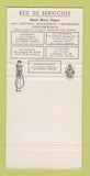 Matchbook Cover - Hostal Meson Niagara Huesca Spain SAMPLE 30 Strike