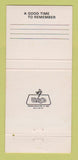 Matchbook Cover - Good Times Cafe Norwalk CT 30 Strike