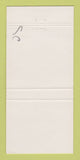 Matchbook Cover - Fishbone's Restaurant Detroit MI 30 Strike