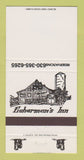 Matchbook Cover - Fishermen's Inn Elburn IL 30 Strike