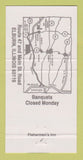 Matchbook Cover - Fishermen's Inn Elburn IL 30 Strike