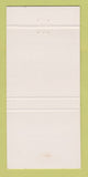 Matchbook Cover - New England Food and Beverage West Haven Guilford CT 30 Strike
