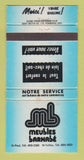 Matchbook Cover - Meubles Barnabe St Vallier QC WEAR 30 Strike