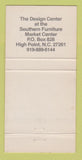 Matchbook Cover - The Ultimate Plus Furniture High Point NC 30 Strike