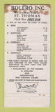 Matchbook Cover - Irene Bayne's Jewelry ST Thomas Virgin Islands Omega 30 Strike