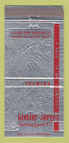 Matchbook Cover - Giester Jorgen Sporting Goods Clayton MO WEAR 30 Strike