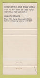 Matchbook Cover - La Maison Danoise Danish House Montreal QC 30 Strike