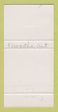Matchbook Cover - Kawartha Live Bait Tackle Fishing ON 30 Strike