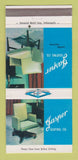 Matchbook Cover - Jasper Seating Furniture Jasper IN 30 Strike
