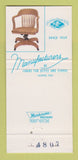 Matchbook Cover - Jasper Seating Furniture Jasper IN 30 Strike