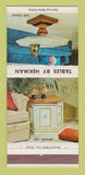 Matchbook Cover - Hekman Furniture Tables Grand Rapids MI 30 Strike