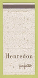 Matchbook Cover - Hernedon Furniture High Point NC Grand Rapids 30 Strike