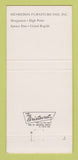 Matchbook Cover - Hernedon Furniture High Point NC Grand Rapids 30 Strike