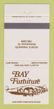 Matchbook Cover - Bay Furniture Homewood IL 30 Strike