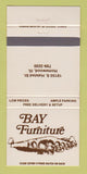 Matchbook Cover - Bay Furniture Homewood IL 30 Strike