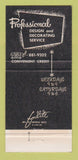Matchbook Cover - Robert Weir Furniture Glassboro NJ 30 Strike