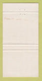 Matchbook Cover - Flamingo Restaurant Halifax NS 30 Strike