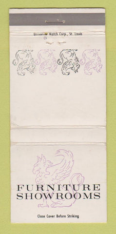 Matchbook Cover - Furniture Showroom St Louis MO WEAR 30 Strike