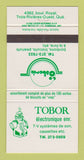 Matchbook Cover - Tobor Electronics Trois Rivieres QC WEAR 30 Strike