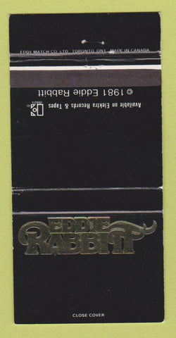 Matchbook Cover - Eddie Rabbit Music 1981 Electra Canada WEAR 30 Strike