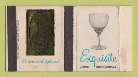 Matchbox - Exquisite Stemware LE Chasseur Quebec QC WEAR